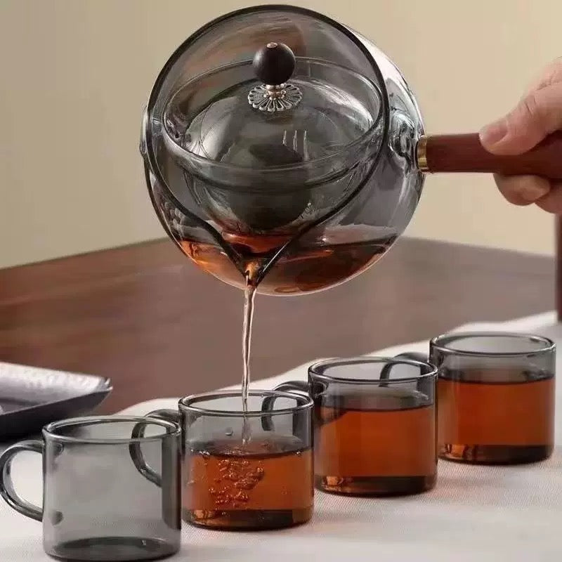 Tetera de cristal con infusor giratorio 500 ml